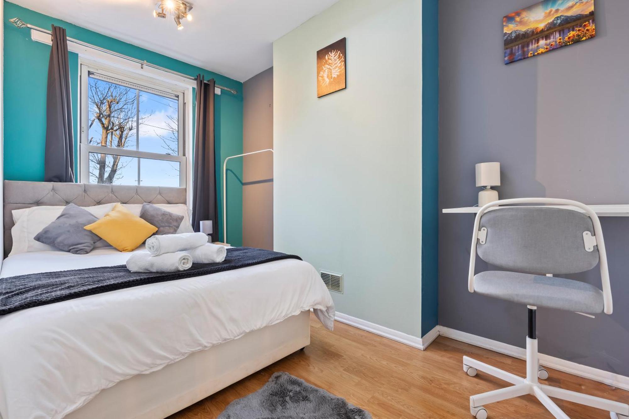 Comfy 4Br House Close To Subway Londres Exterior foto